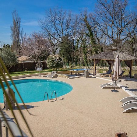 Villa El Sama-In Jacuzzi et Piscine chauffée LʼIsle-sur-la-Sorgue Exterior foto